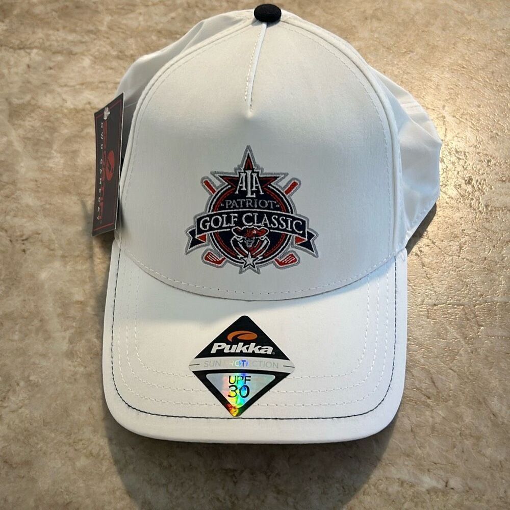 PUKKA UPF 30 Red White & Blue Hat NWT